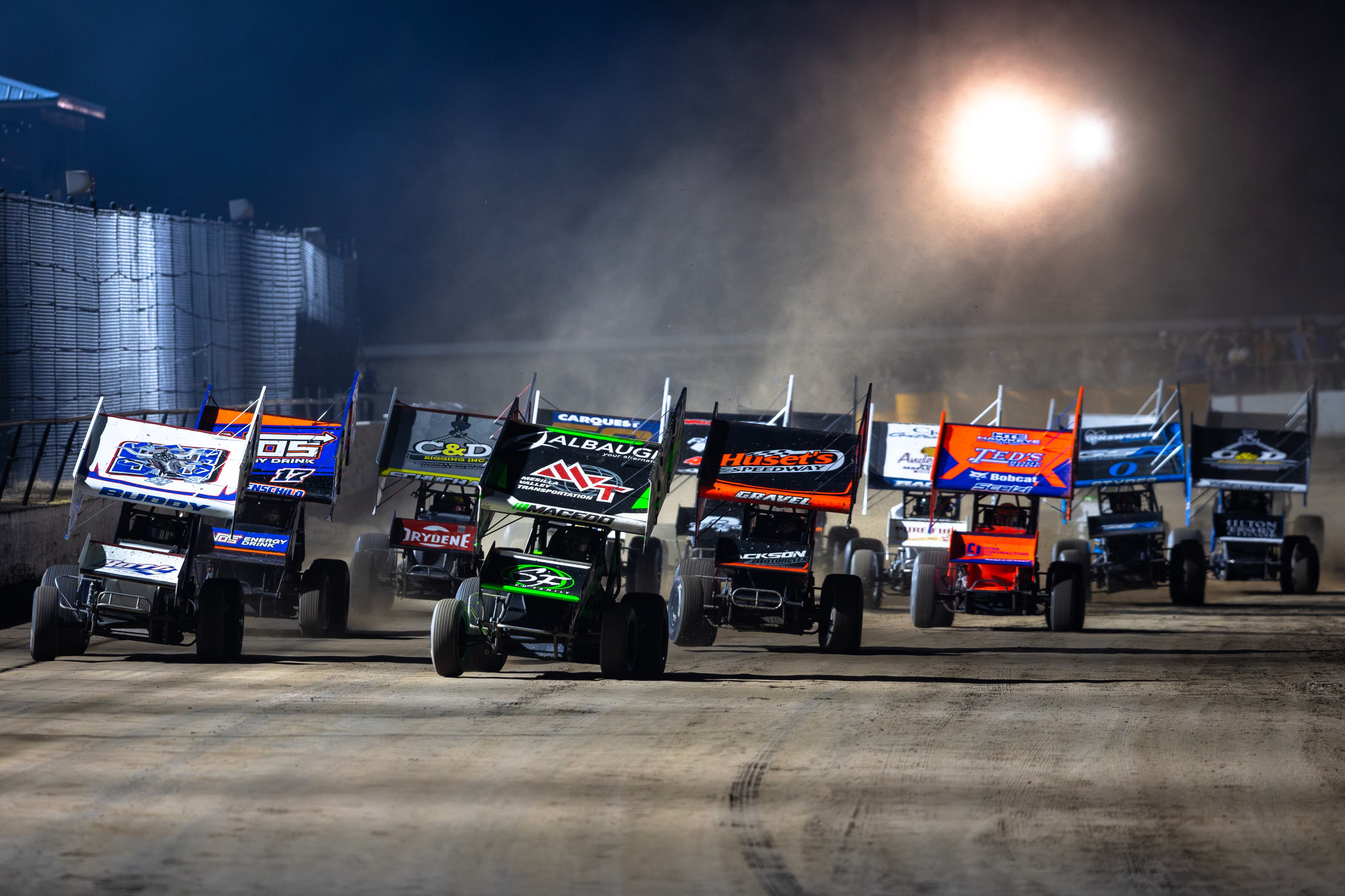 High Limit Racing dirt track action